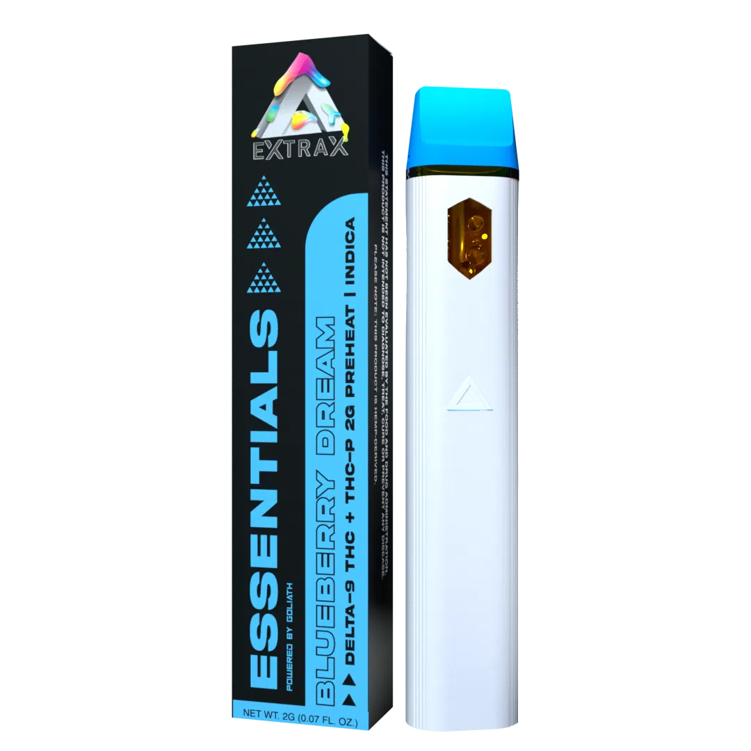 Delta Extrax Essentials Delta-9 + THCP 2g Preheat Disposable Vape