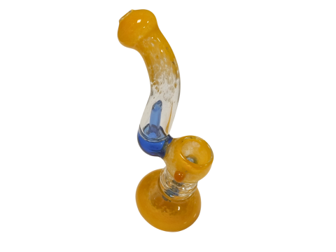 Frit Glass Ringed Bubbler with Diffused Percolator