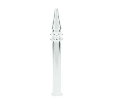 Full Quartz Nectar Collector Dab Straw - 5 inches