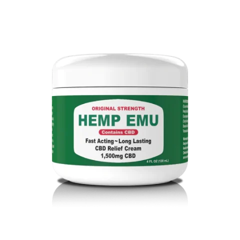 Hemp Emu CBD Pain Relief Cream - 4oz