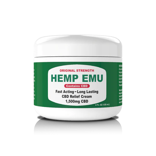 Hemp Emu CBD Pain Relief Cream - 4oz