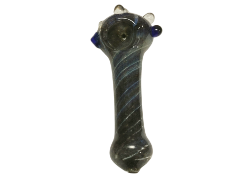 Frit Space Dust Pipe w/ Multi Knockers | 4.5in Long