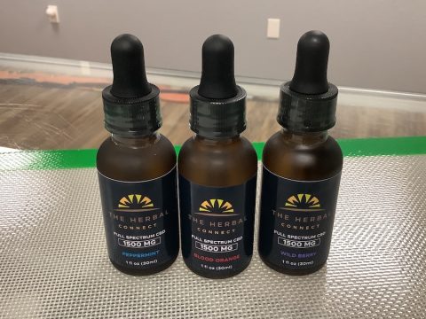The Herbal Connect's Full Spectrum 1500mg CBD Tincture